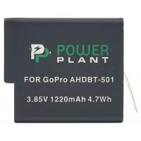 Battery for photo/video PowerPlant GoPro AHDBT-501 1220mAh (CB970124)