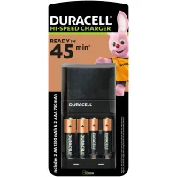 Charger for batteries Duracell CEF27 + 2 rechar AA1300mAh + 2 rechar AAA750mAh (5001374)