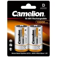 Battery Camelion D 10000mAh Ni-MH * 2 R20-2BL (NH-D10000BP2)