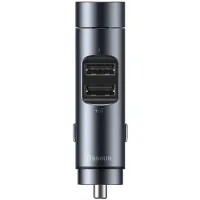 FM модулятор Baseus Energy Column MP3 Dark grey (CCNLZ-C0G)