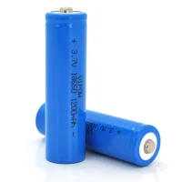 Акумулятор 18650 1200mAh, TipTop, 3.7V, Blue Vipow (ICR18650-1200mAhTT)