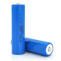 Акумулятор 18650 2200mAh, TipTop, 3.7V, Blue Vipow (ICR18650-2200mAhTT)