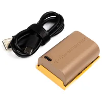 Battery for photo/video PowerPlant Canon TLP-E6 2250mAh, with cable Type-C (CB970896)