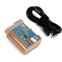 Battery for photo/video PowerPlant Nikon TEN-EL15 2250mAh, with cable Type-C (CB970902)