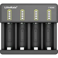 Зарядний пристрій для акумуляторів Liitokala 4 Slots, Li-ion, 16340, CR123A (Lii-L16340)