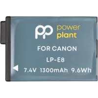 Battery for photo/video PowerPlant Canon LP-E8H 1300mAh (CB971244)