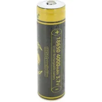 Battery 18650 4000mah (3800-4000mah), 3.7V(2.75-4.2V) Liitokala (King-4000-JT)