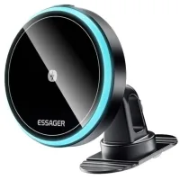 Універсальний автотримач Essager Element magnetic wireless charging car bracket outlet+paste mode (EZJCX-YS01-Z)