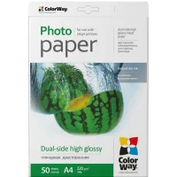 Photo paper ColorWay A4 220g Glossy 50 pcs. (PGD220050A4)