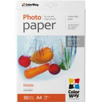 Photo paper ColorWay A4 190g Matte 50 pcs. (PM190050A4)