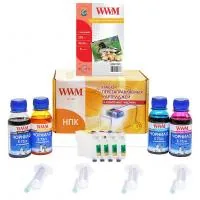 Set of refillable cartridges WWM Epson C79/TX200/TX209/ TX400/ TX409 (RC.T073N)