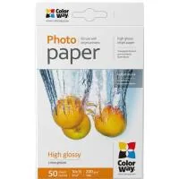 Photo paper ColorWay 10x15 200g glossy, 50s (PG2000504R)