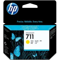 Картридж HP DJ No.711 DesignJet 120/520 Yellow (CZ132A)