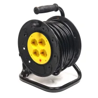 PowerPlant network extension cord on a coil 25 m, 4 sockets (JY-2002/25) (PPRA10M250S4)