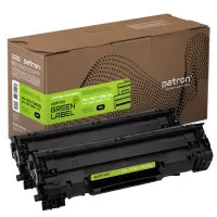 Cartridge Patron HP LJ CE278A/CANON 728 GREEN Label (DUAL PACK) (PN-78A/728DGL)