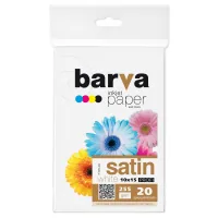 Photo paper Barva 10x15, 255 g/m2, PROFI, 20 sheets, satin (V255-222)