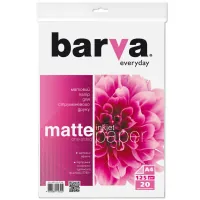 Photo paper Barva A4 Everyday Matte 125g, 20l (IP-AE125-316)