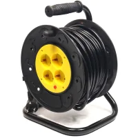 PowerPlant network extension coil 25 m, 3x2.5mm2, 16A, 4 sockets (PPRA16M25S4L)