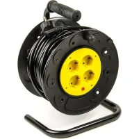 PowerPlant network extension coil 40 m, 2x1.0mm2, 8A, 4 sockets (JY-2000/40) (PPRA08M400S4)