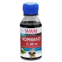 Ink WWM Canon GI-490 100g Black pigm. (C49/BP-2)