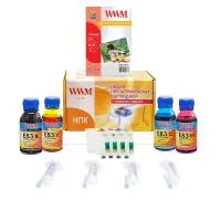 Set of refillable cartridges WWM Epson Stylus TX210/TX219/TX410/TX419 (RC.T073N-1)