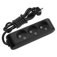 Network extension cord Panasonic X-tendia 3 sockets, 3m (WLTB02332BL-UA)