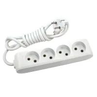 Network extension cord Panasonic X-tendia 4 sockets, 2m (WLTB02422GR-UA)