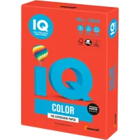 Paper Mondi IQ color A4 intensive, 160g 250sh Coral Red (CO44/A4/160/IQ)
