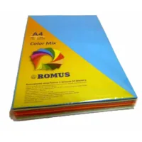 Paper Romus A4 80 g/m2 245sh, 7colors, Mix Color (R51048)