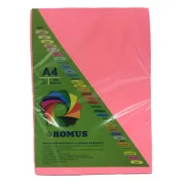 Paper Romus A4 80 g/m2 100sh Neon pink (R50720)