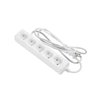 Network extension cord 2E 5XCEE7/17, 1.5m, white (2E-U0510M1.5)