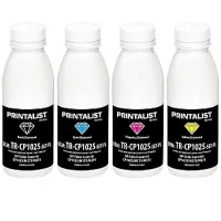 Тонер HP CLJ CP1025/M175/M275 SET Black 40г/Сolor 35г Printalist (TR-CP1025-SET-PL)