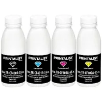 Тонер HP CLJ Pro M252/M452, SET Canon 045 Black 60г/Color 50г Printalist (TR-M252-SET-PL)