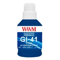 Ink WWM Canon GI-41 for Pixma G2420/3420 190g Cyan (KeyLock) (G41C)