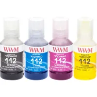 Ink WWM Epson 112 SET 4x140g B/C/M/Y pigm., KeyLock (E112SET4P)