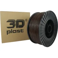 Пластик для 3D-принтера 3Dplast PLA 1.75мм, 3кг, brown (3DPLA1753BRWN)