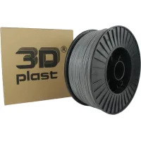 Plastic for 3D printer 3Dplast PETG 1.75mm, 3kg, gray (3DPTG1753GRE)