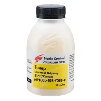 Toner HP/Canon MPTCOL OS3 40g yellow (package) Static Control (MPTCOL-40B-YOS3-P)