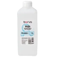 Liquid for cleaning Barva Distilled, Bottle, 1l F5-H2O-1 (CS-BAR-H2OD-1)