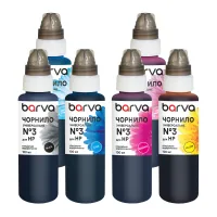 Barva ink HP 3 4x100 ml, universal BK/C/M/Y (HU3-100-MP)