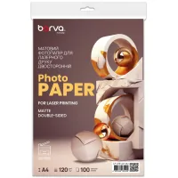 Папір Barva A4, 120 г/м2, Everyday, Laser, matt double-sided 100 с (LP-LBE120-462)