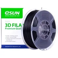 Plastic for 3D printer eSUN eABSMAX 1.75mm 1kg black (ABS-FR175B1P1)