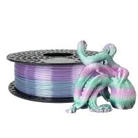 Пластик для 3D-принтера AzureFilm PLA SILK 1,75mm 1kg Rainbow Aurora (FL171-6145)