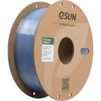 Plastic for 3D printer eSUN PLA Clear Rainbow 1.75mm 1kg Blue-Crystal (PLA-CLRB175O-CB1P1)