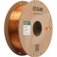 Пластик для 3D-принтера eSUN PLA Clear Rainbow 1,75mm 1kg FLAME-Crystal (PLA-CLRB175O-CF1P1)