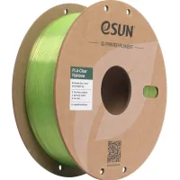 Пластик для 3D-принтера eSUN PLA Clear Rainbow 1,75mm 1kg GREEN-Crystal (PLA-CLRB175O-CG1P1)