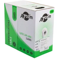Network cable Atcom FTP 305m cat.5e Standart CCA (3801)