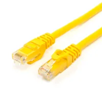 Патч-корд Atcom 1м, RJ45, Cat.6, CU, мідь (13443)