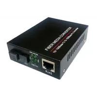 Media converter FoxGate 10/100Base-TX to 100Base-F 1310nm, SM, SC/PC, 20 km (EC-B-0,1-1SM-1310nm-20)