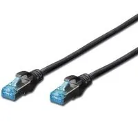 Digitus patch cord 2m, cat.5e, SF-UTP, AWG 26/7, black (DK-1531-020/BL)